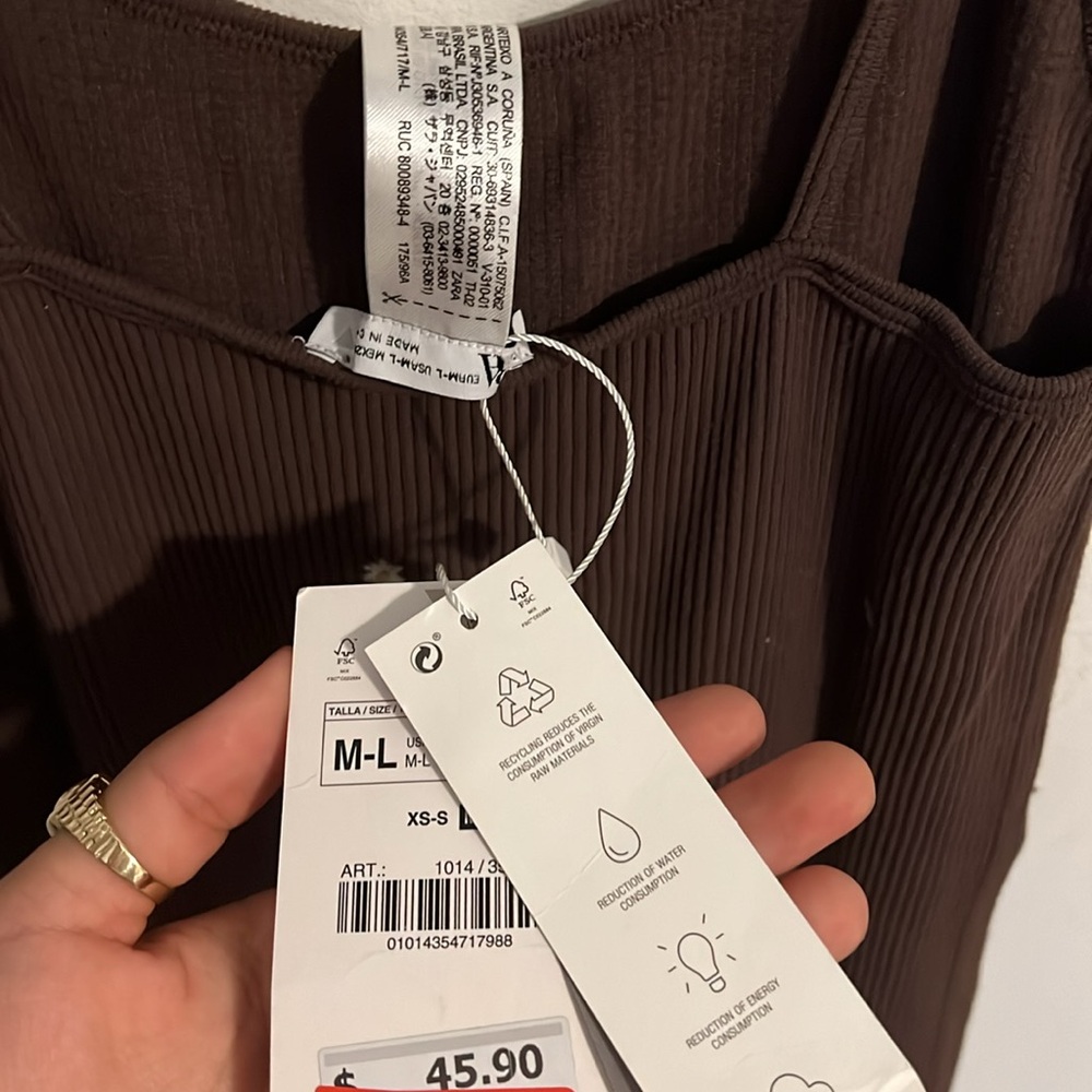Zara Jumpsuit Ribbed - Picture 4 of 4